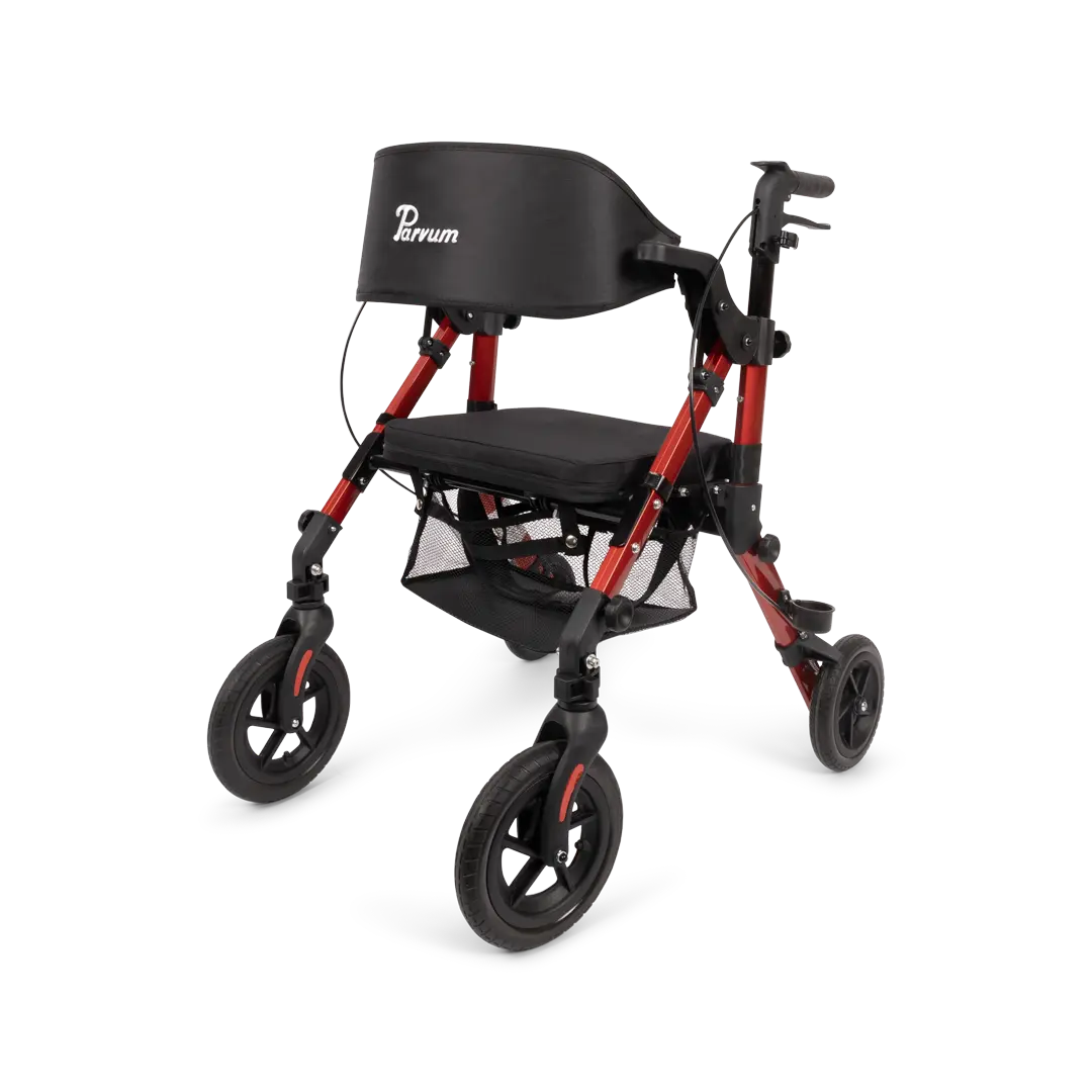 Parvum Rollator Walker Combi (Red)