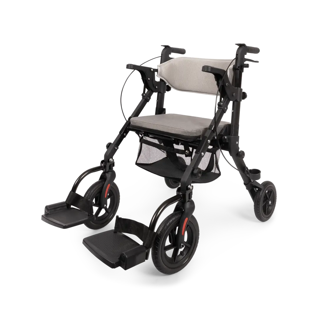 Parvum Rollator Walker Combi (Black)