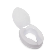Parvum Raised Toilet Seat (White)